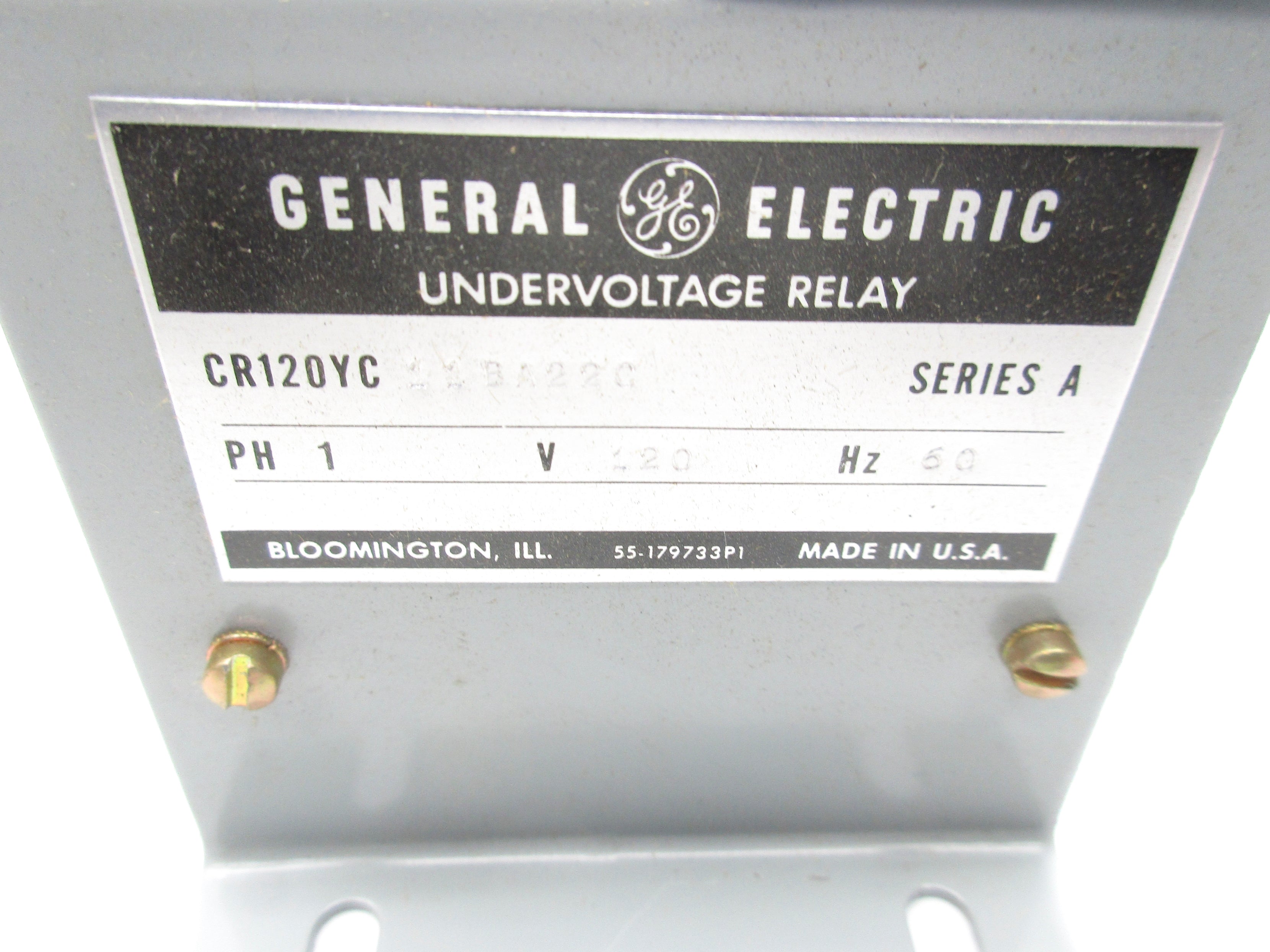GENERAL ELECTRIC CR120YC11BA22C SER. A 120V NSMP