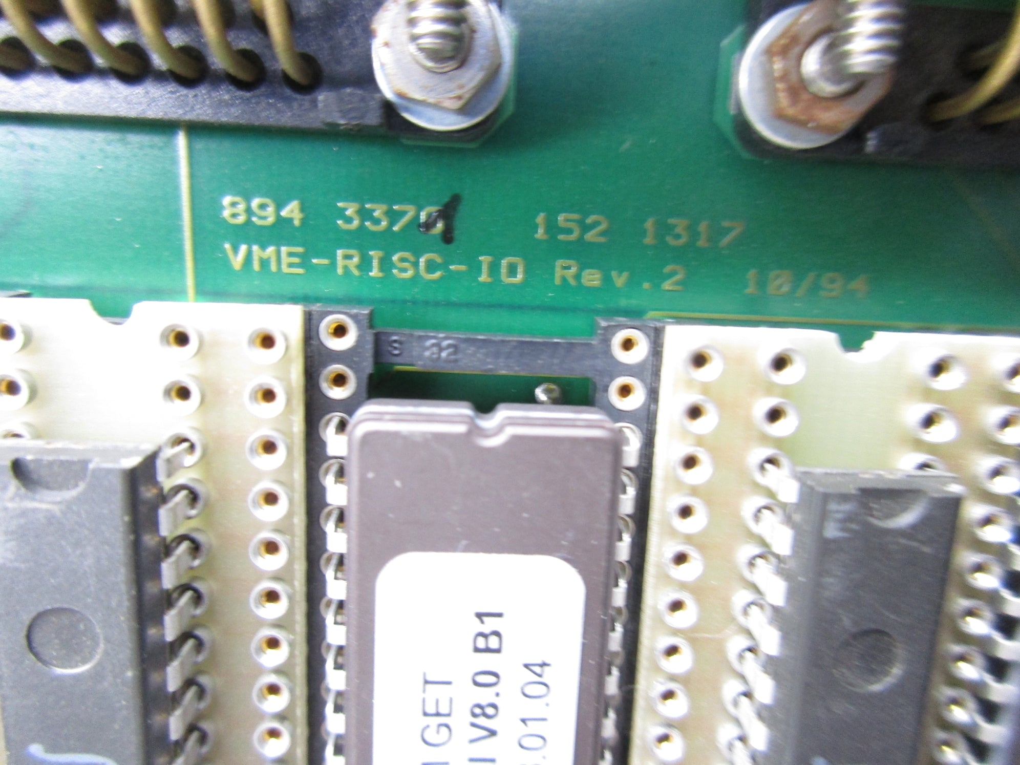 OSRAM VME-RISC-IO REV. 2 8943371 NSMP