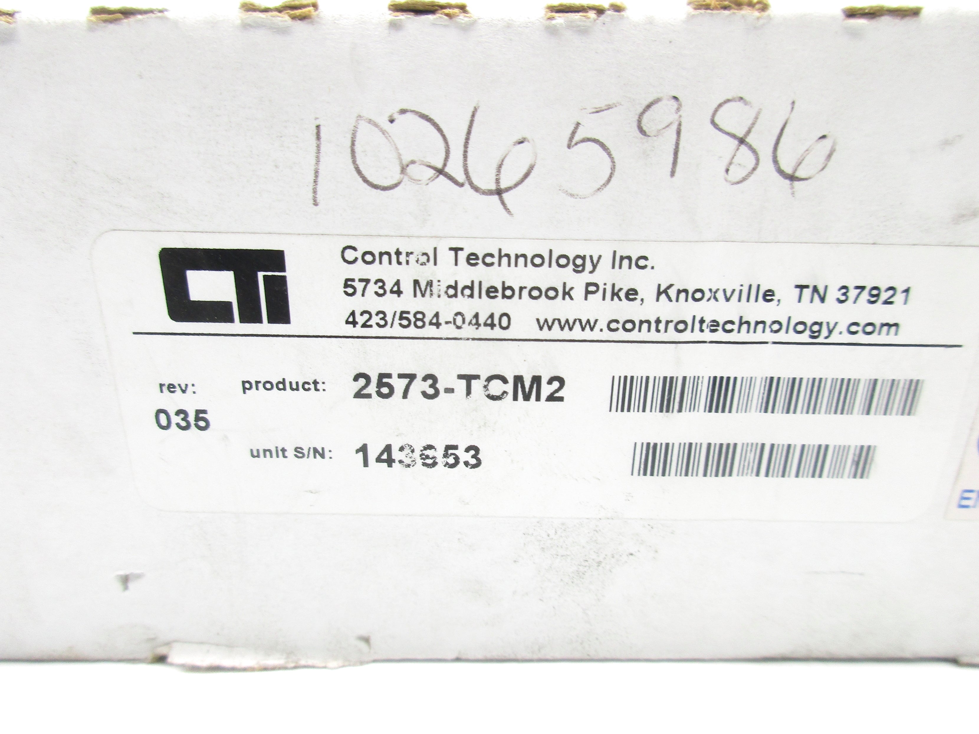 CTI 2573-TCM2 NSMP