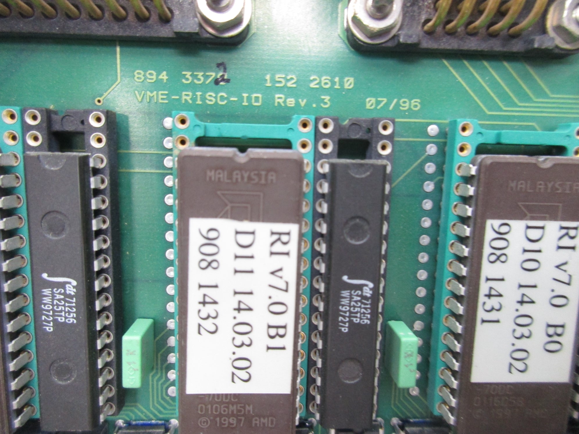 OSRAM VME-RISC-IO REV. 3 8943372 NSNP