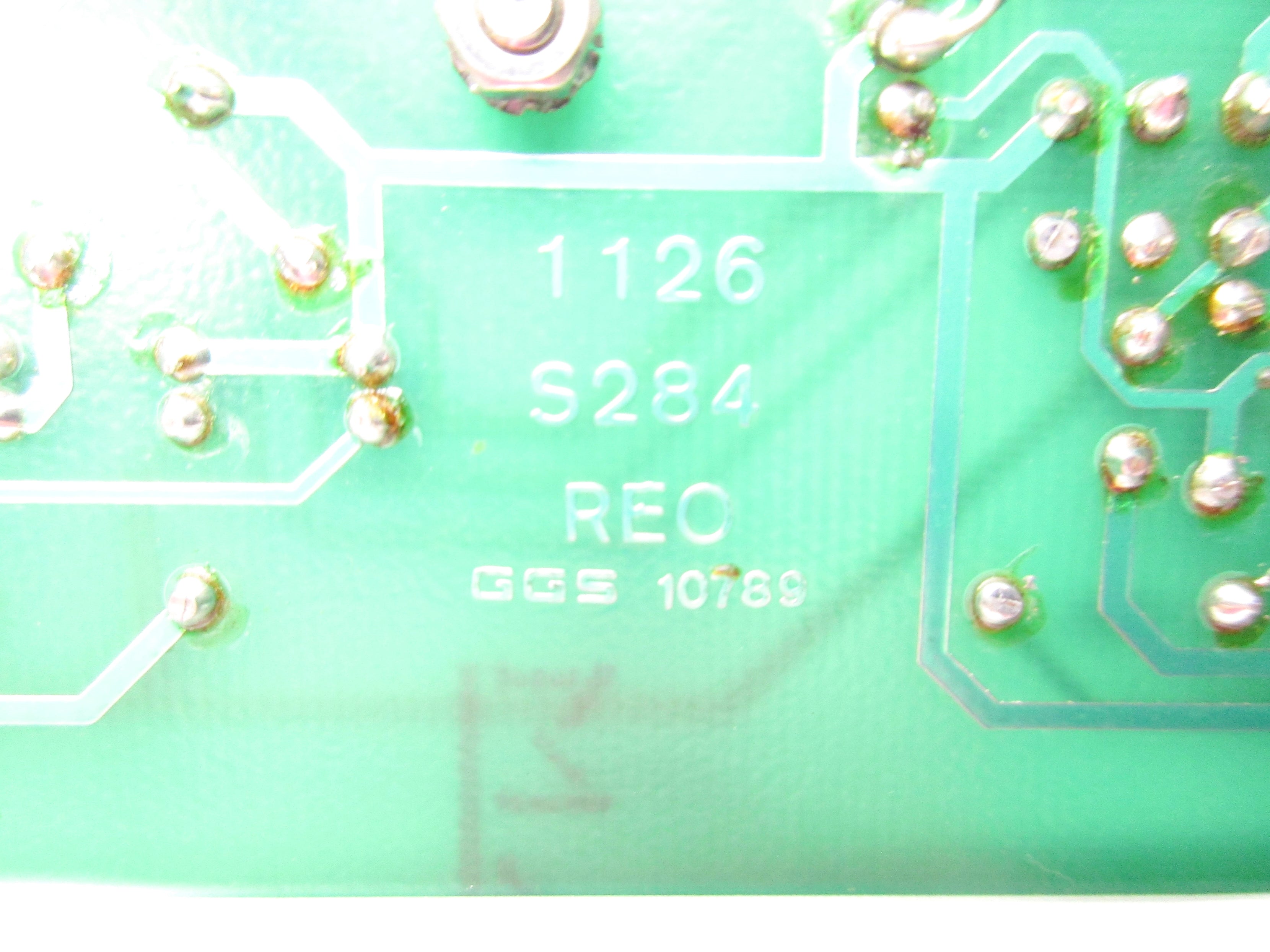 REO XSG-80 1126S284 NSNP