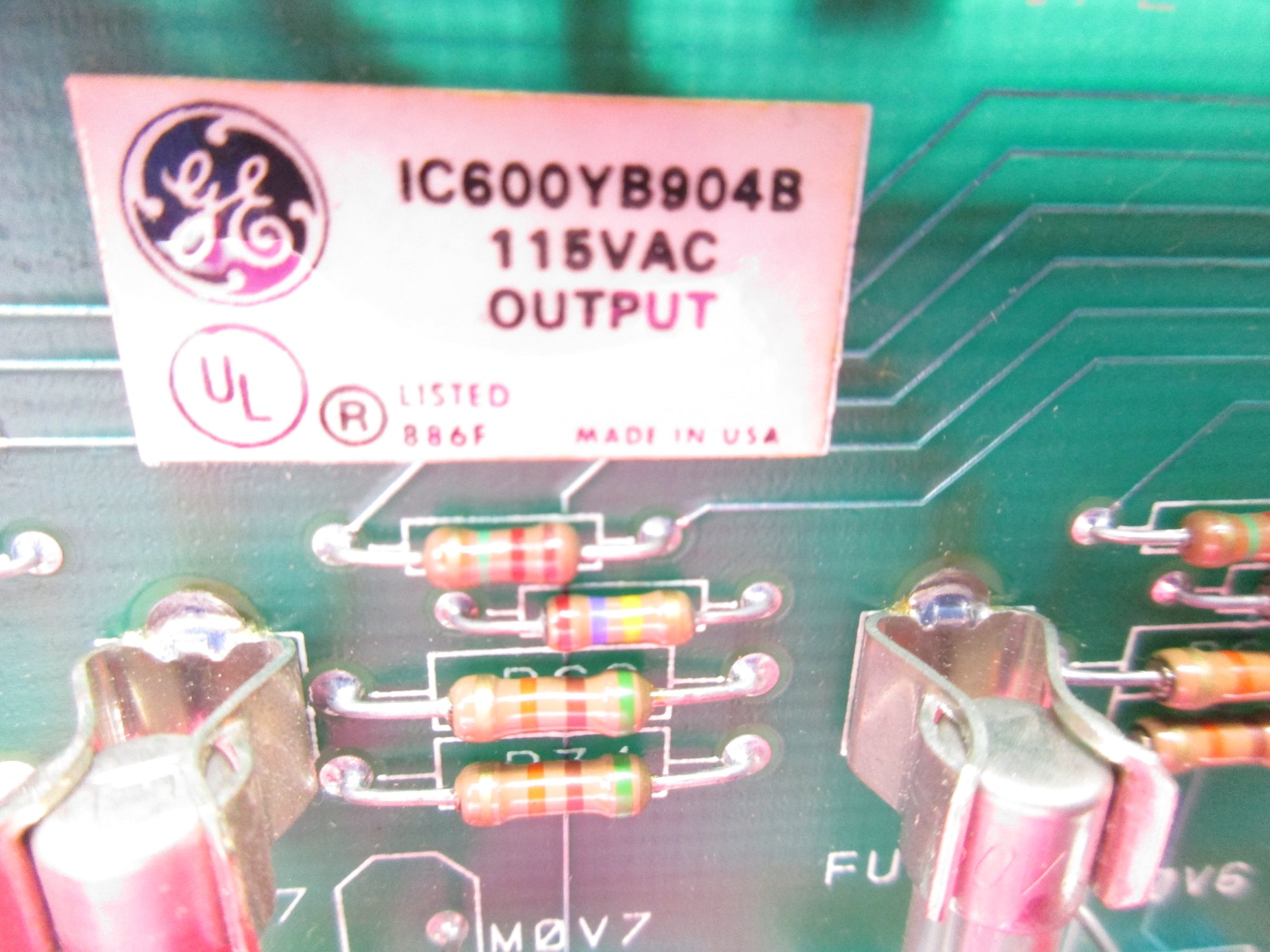 GENERAL ELECTRIC IC600YB904B 115VAC (NO TERMINAL) UNMP
