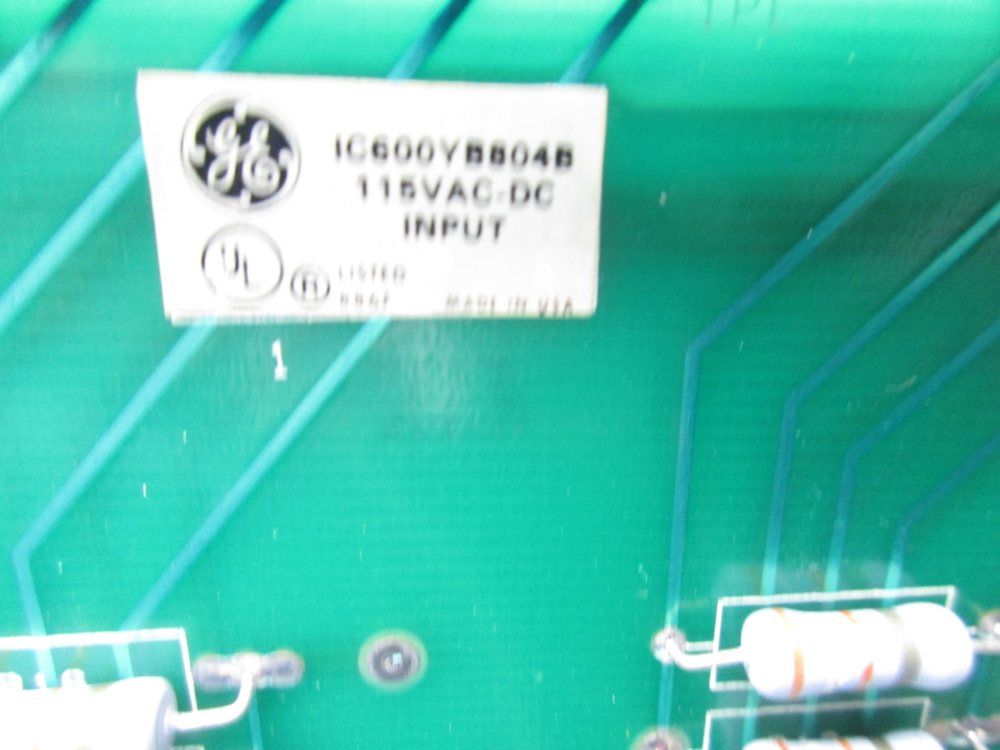 GENERAL ELECTRIC IC600YB804B 115VAC (NO TERMINAL) UNMP