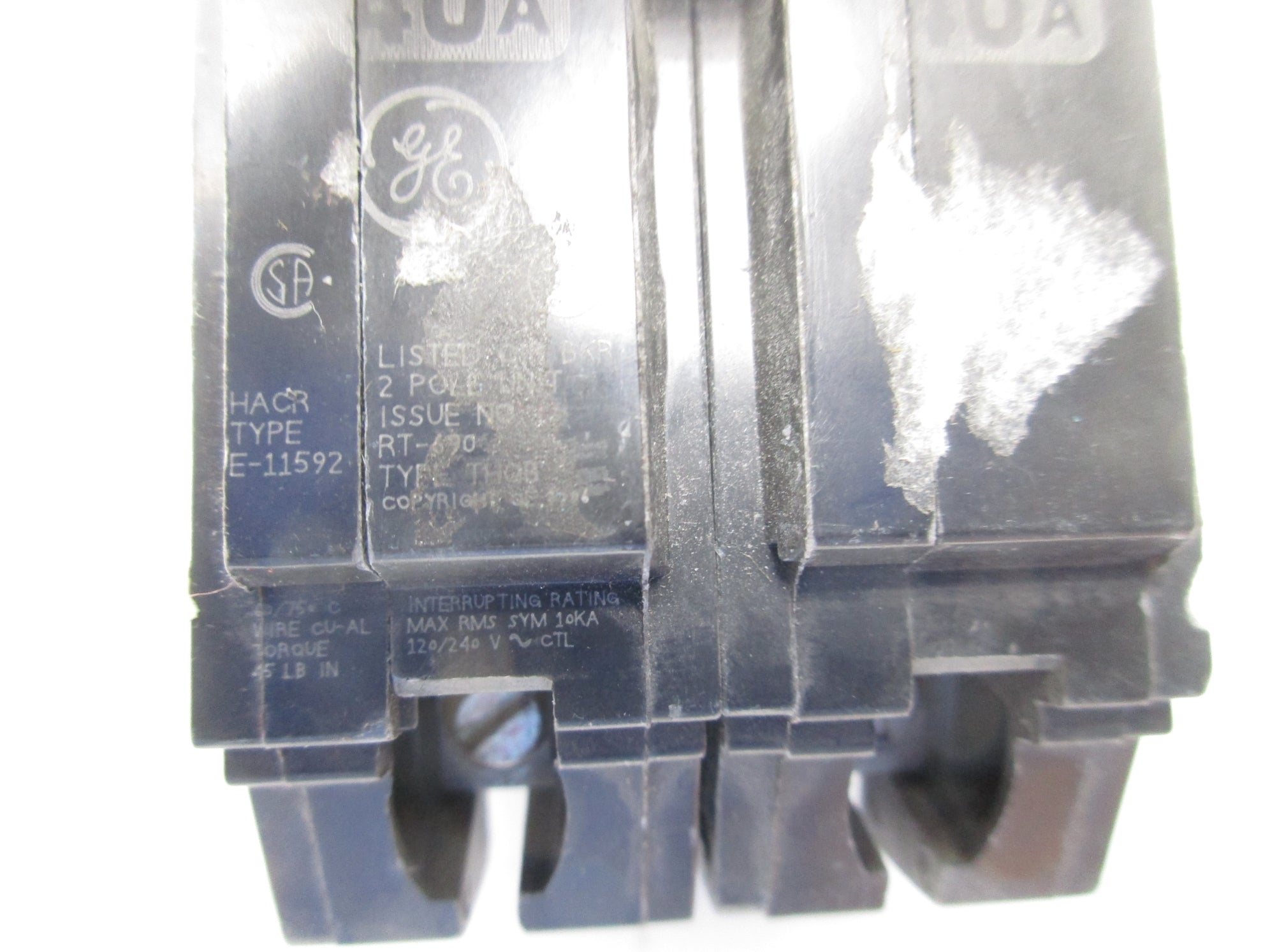 GENERAL ELECTRIC THQB1240 40A UNMP