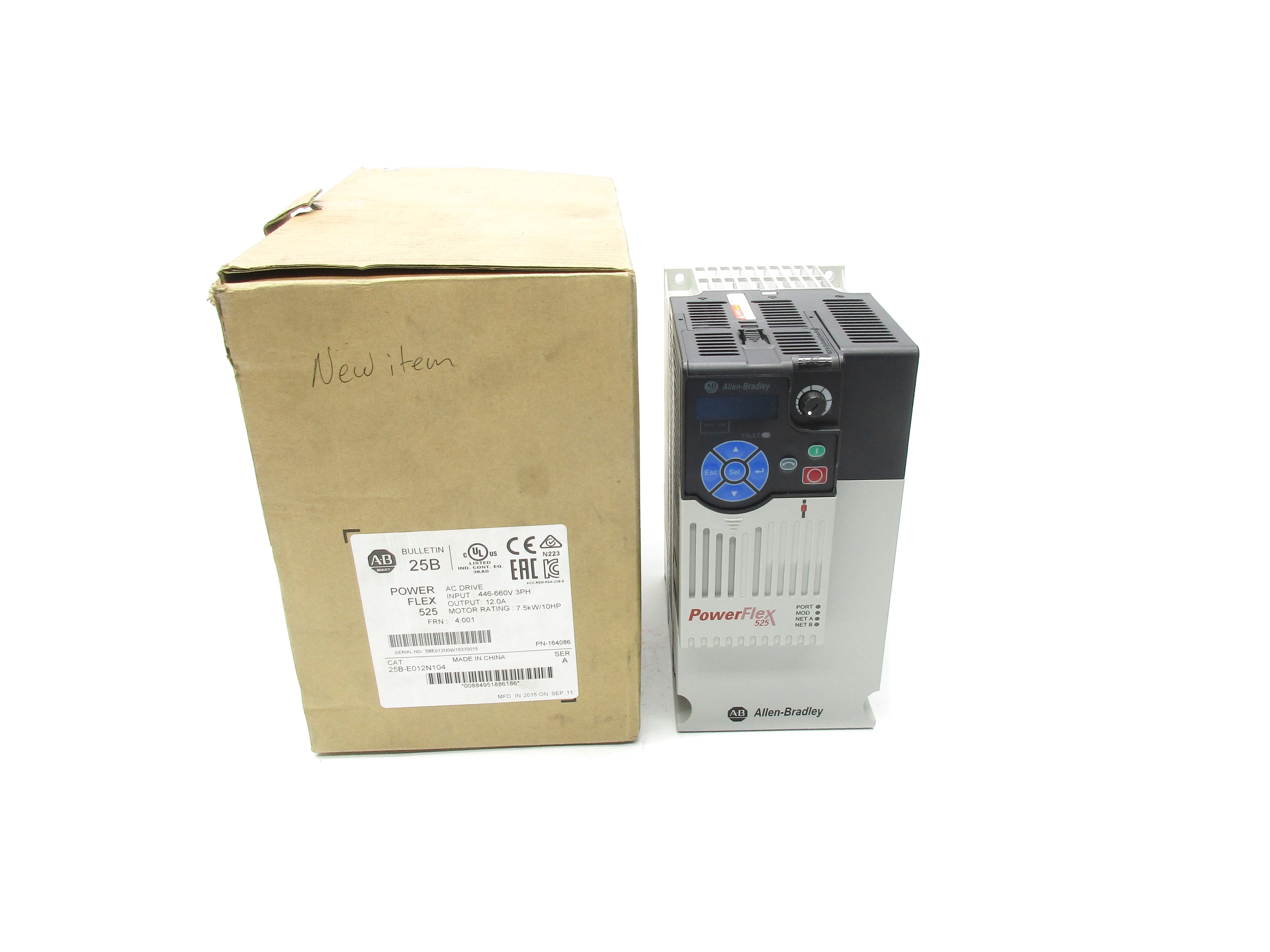 ALLEN BRADLEY 25B-E012N104 SER. A F/W 4.001 NSMP