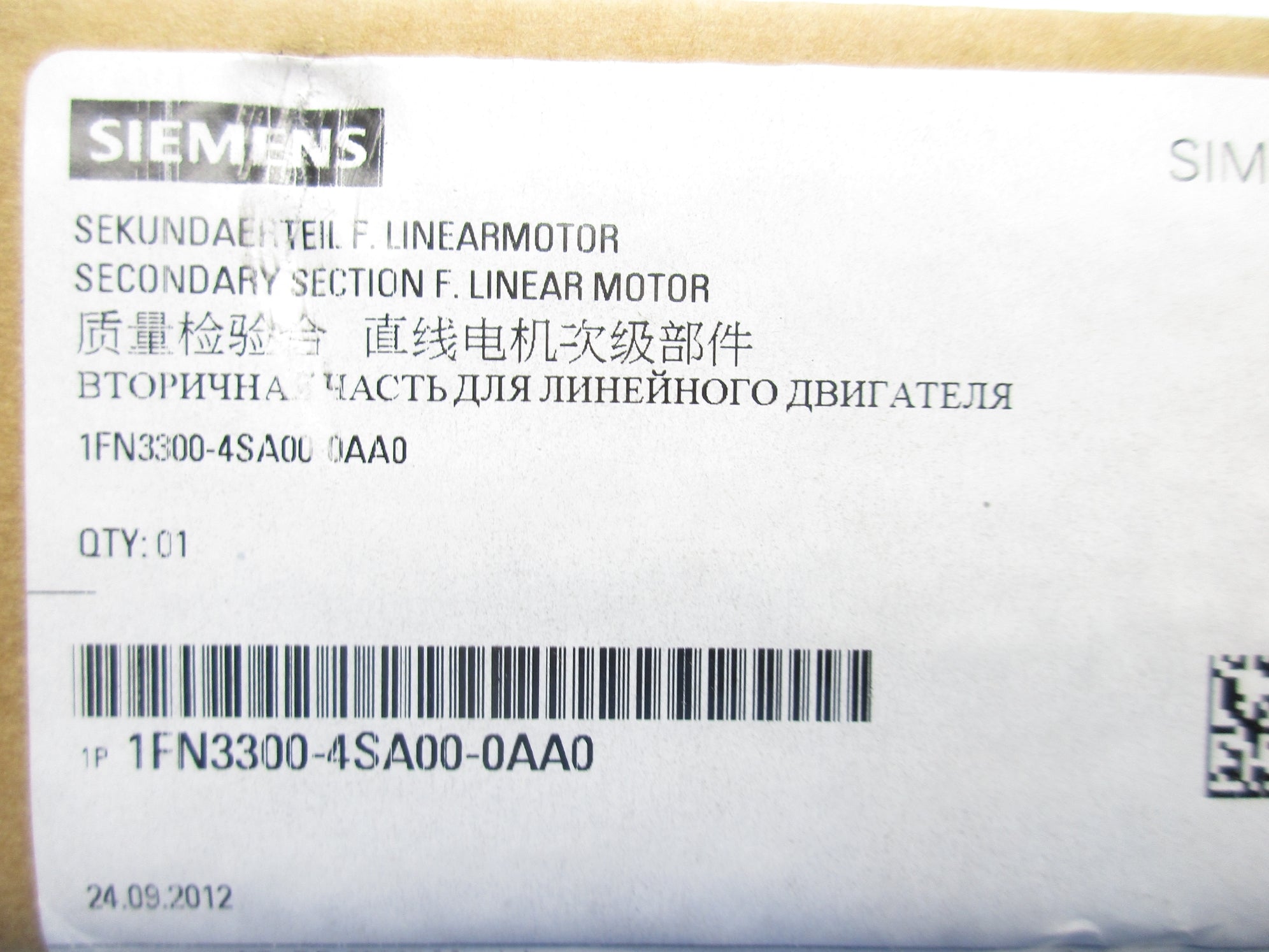 SIEMENS 1FN3300-4SA00-0AA0 NSMP