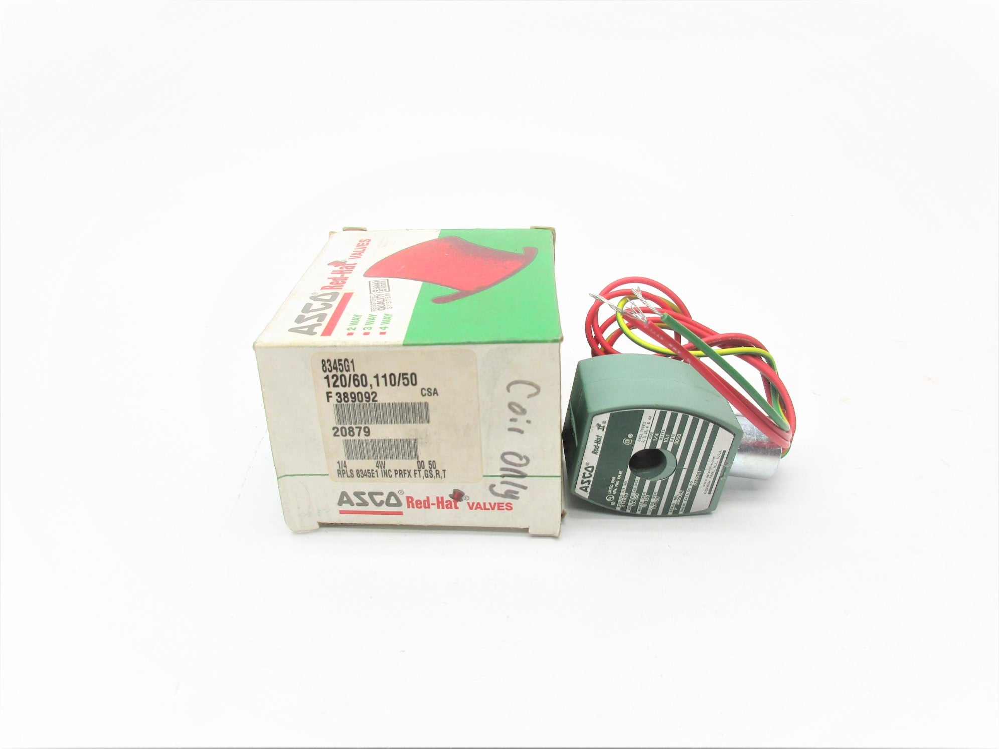 ASCO 8345G1 110/120V 10-150PSI 1/4" NSMP