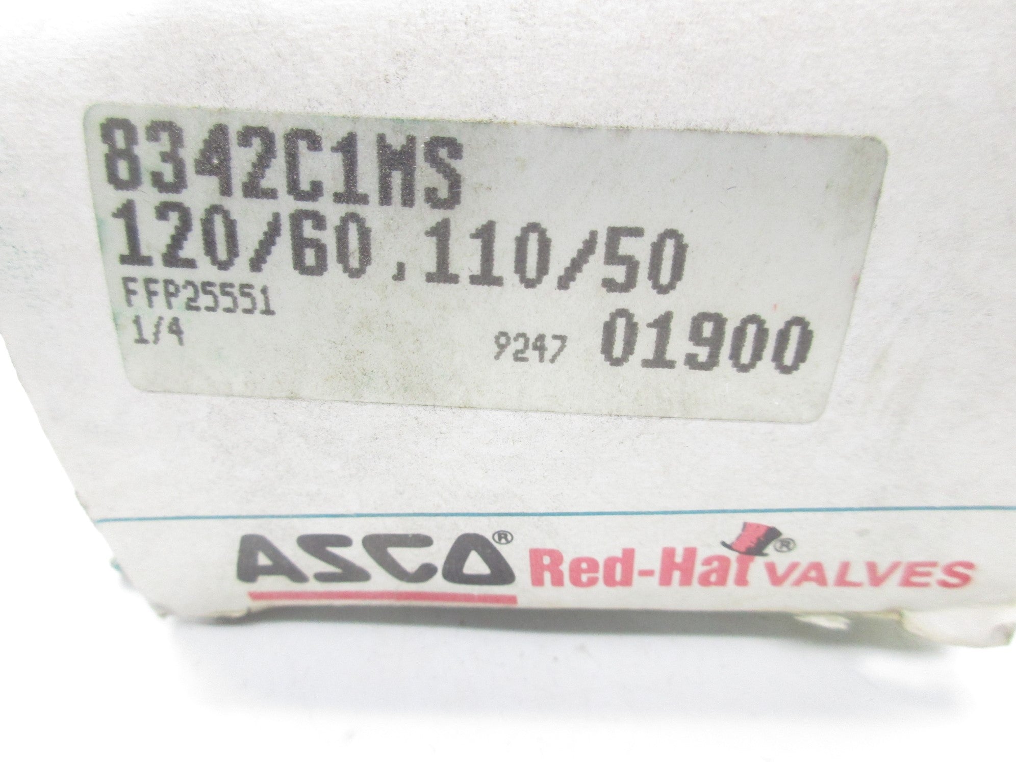 ASCO 8342C1MS 110/120V 100-125PSI 1/4" NSMP