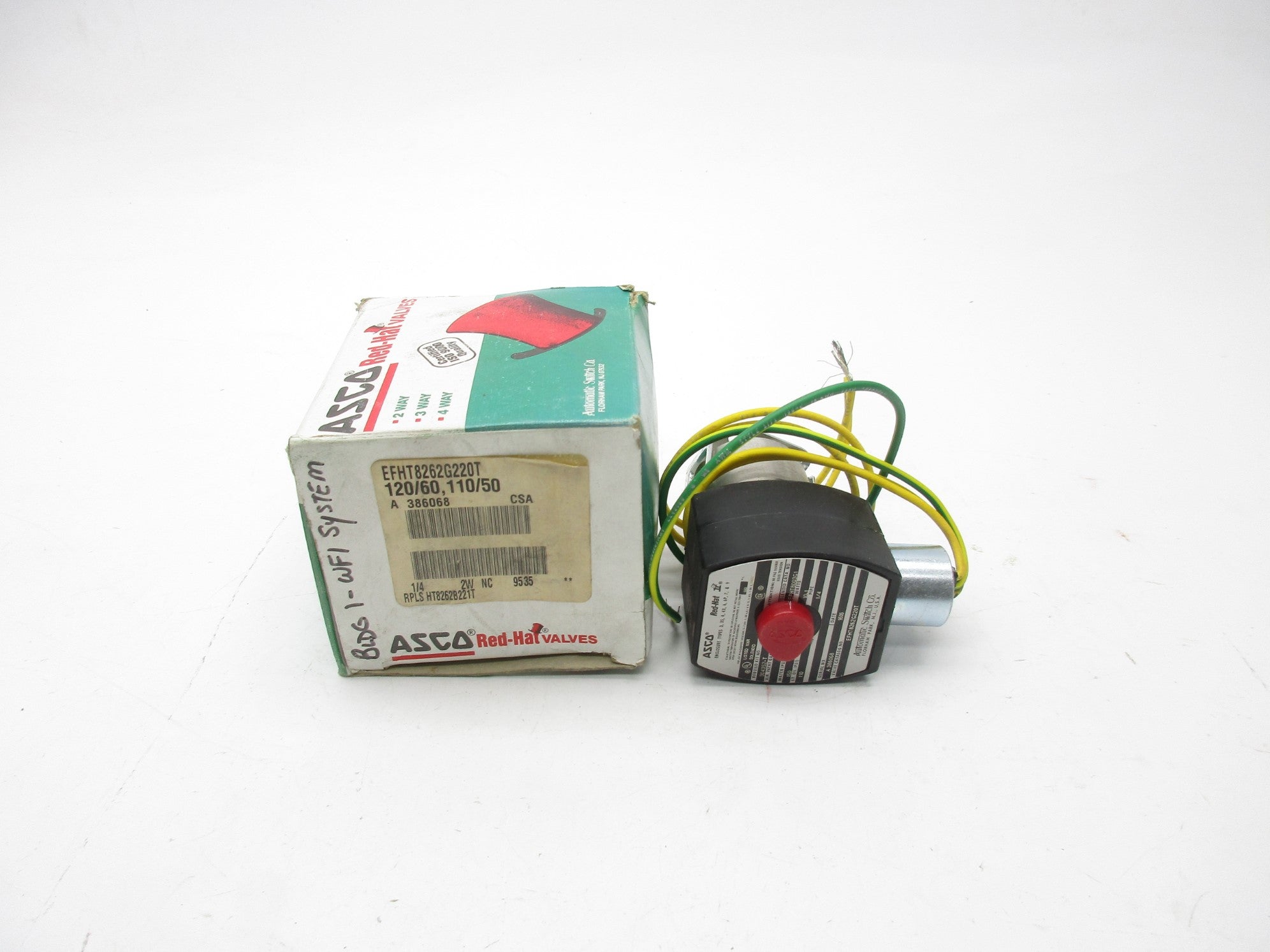ASCO EFHT8262G220T 110/120V 150PSI 1/4" NSMP