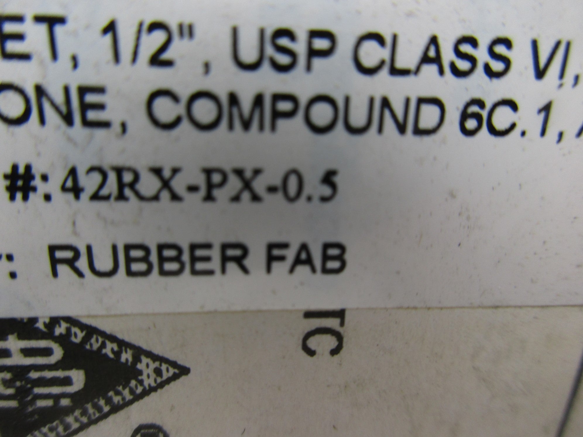 RUBBERFAB 42RX-PX-0.5 NSNP