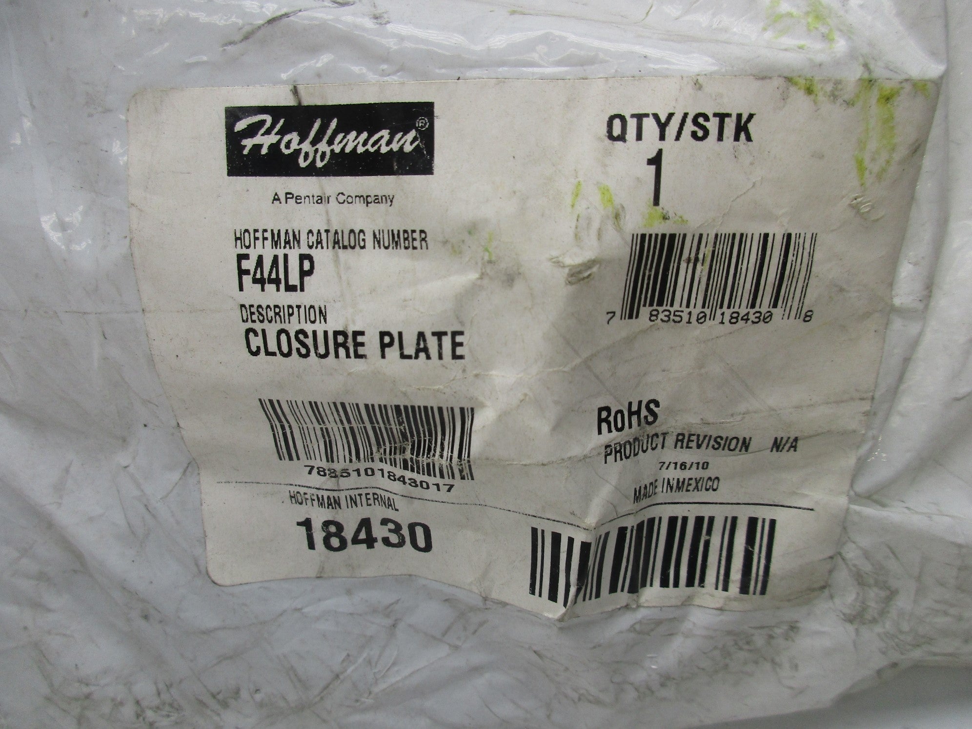 HOFFMAN F44LP NSMP