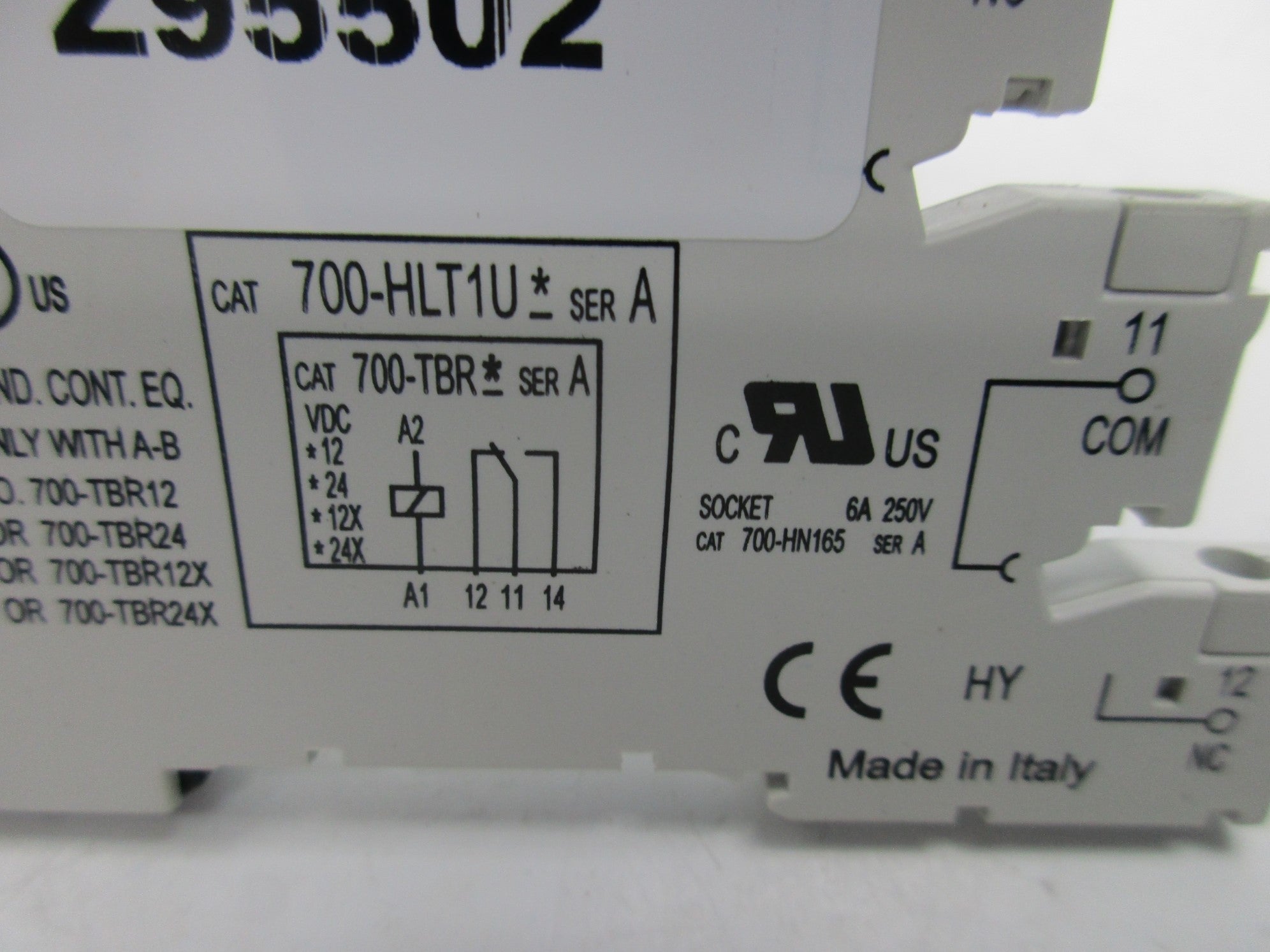 ALLEN BRADLEY 700-HLT1U SER. A NSNP