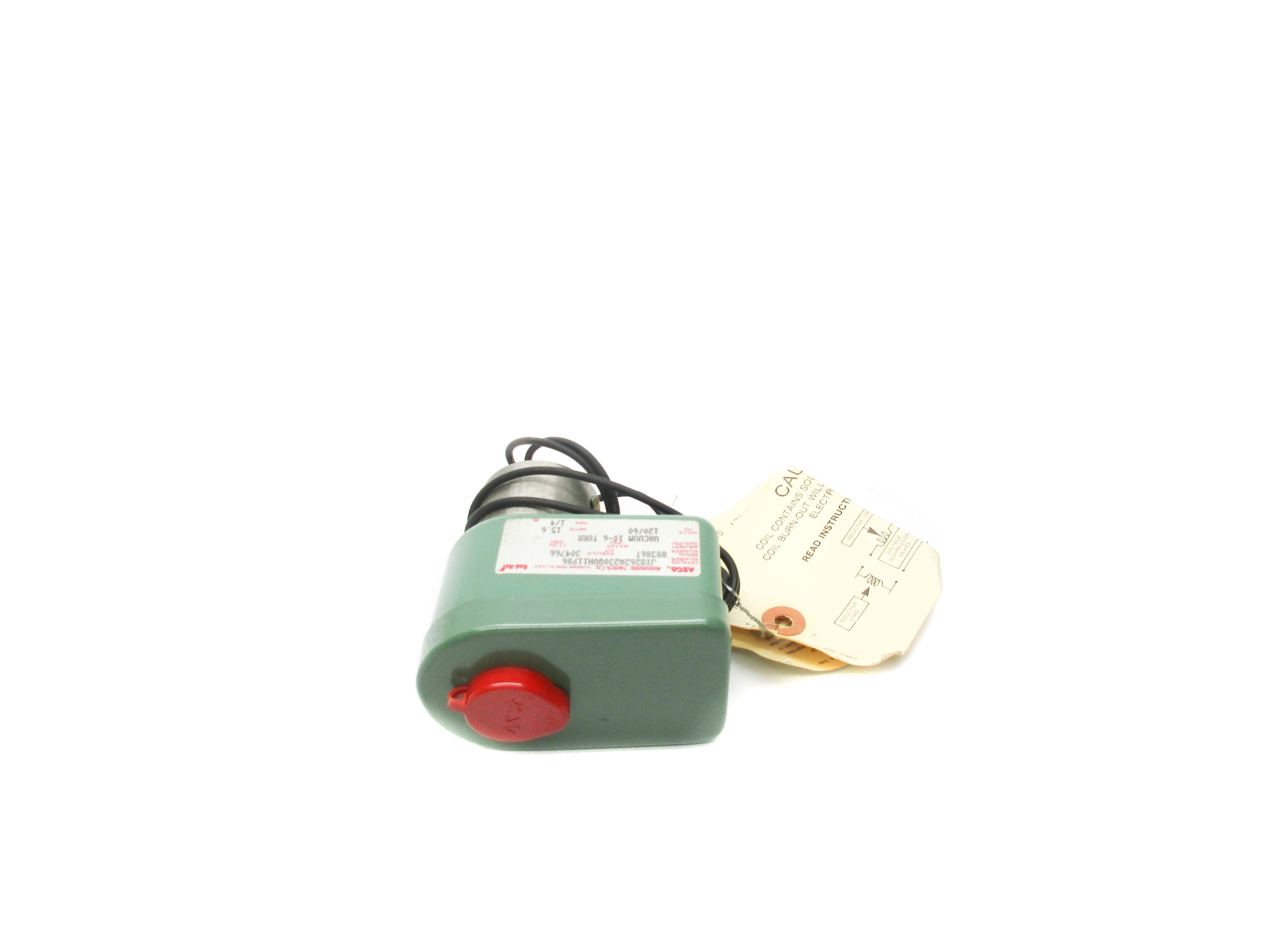 ASCO JX8262A230QVH11986 120V 1/4" NSNP