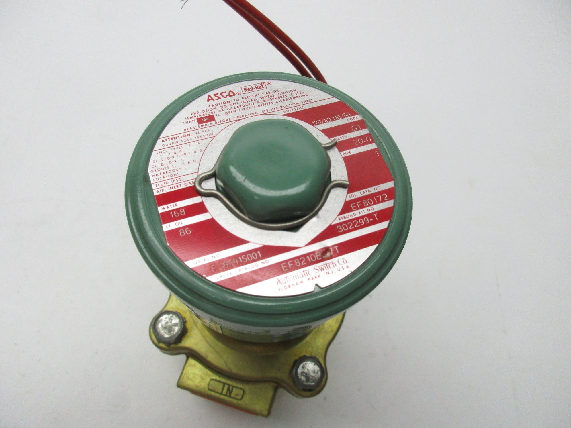 ASCO EF8210B27T 110/120V NSNP