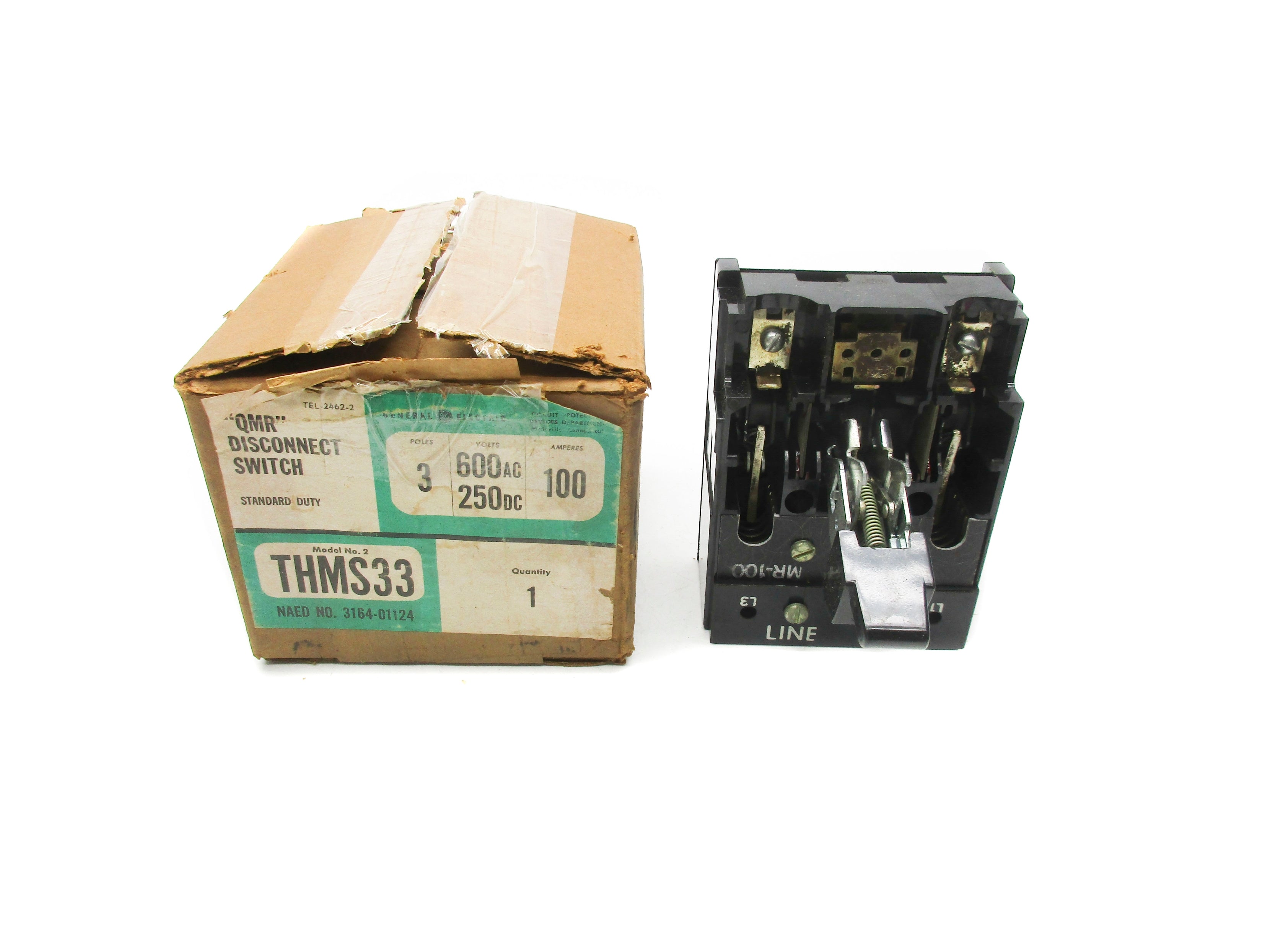GENERAL ELECTRIC THMS33 600VAC 100A NSMP