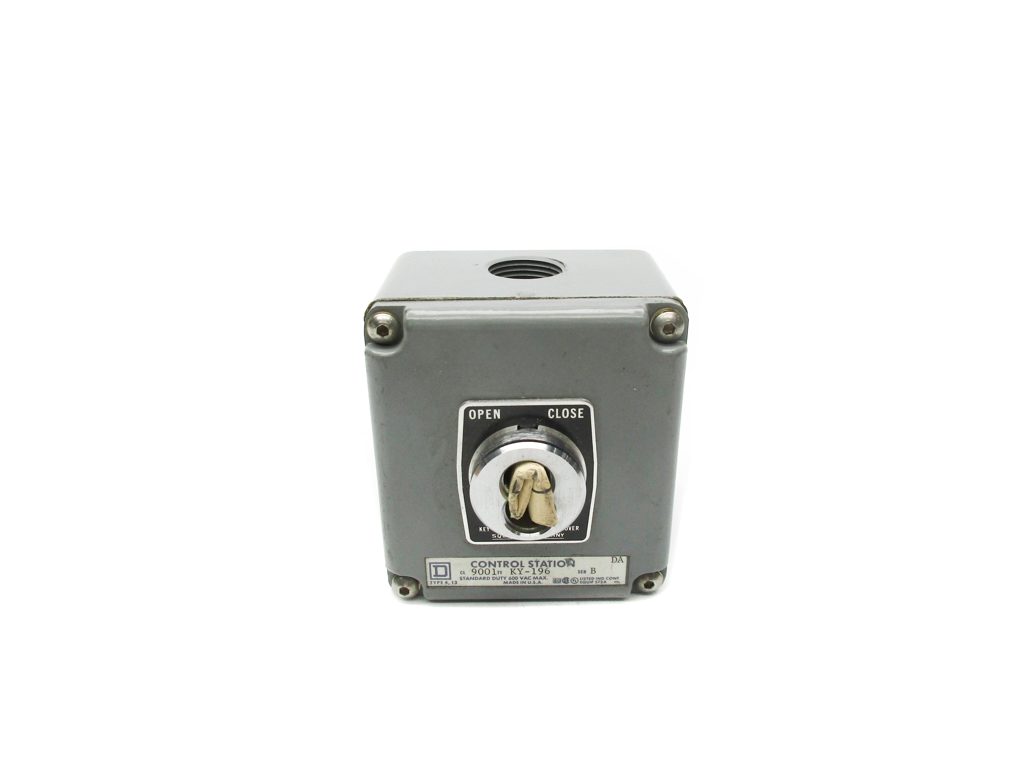 SQUARE D 9001KY196 SER. B NSNP