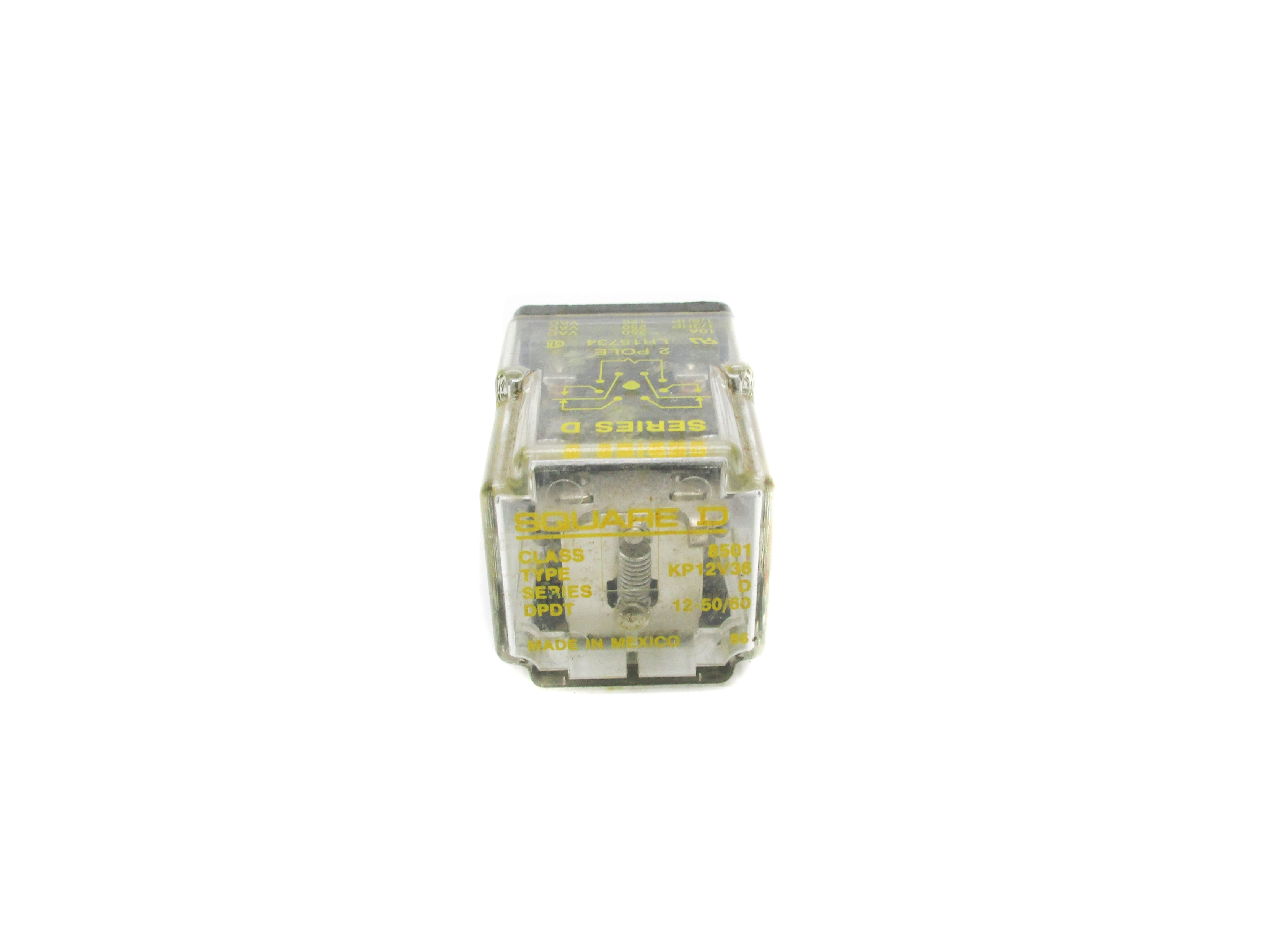 SQUARE D 8501KP12V36 SER. D 10A 12V NSNP