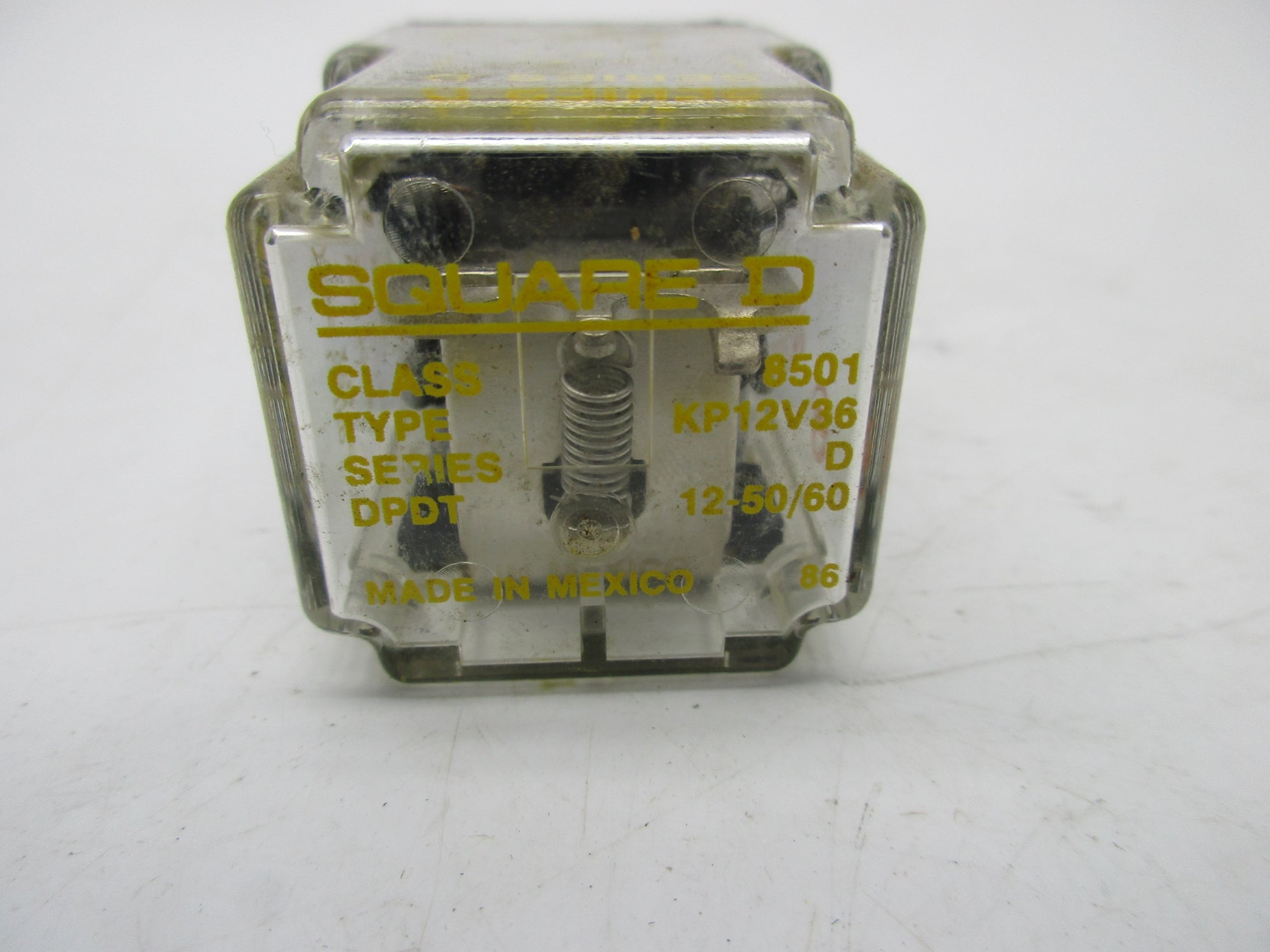 SQUARE D 8501KP12V36 SER. D 10A 12V NSNP