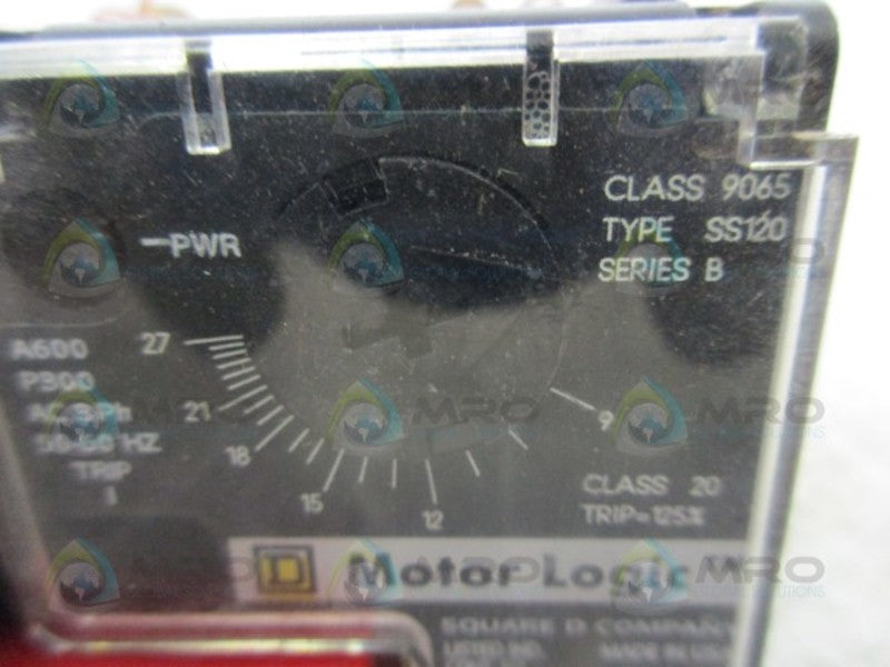 SQUARE D 9065SS120 SER. B *USED*