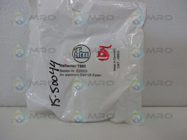 IFM EFECTOR E20005 PRISMATIC REFLECTOR * NEW IN FACTORY BAG *