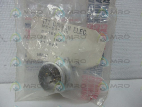 ITT CANNON ELECTRIC WK-S4-32S ELECTRICAL RECEPTACLE CONNECTOR * NEW IN FACTORY BAG *