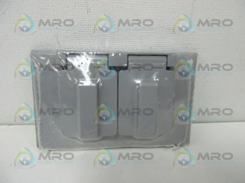 BWF FC-81V DUPLEX RECEPTACLE/SWITCH COVER  NSMP