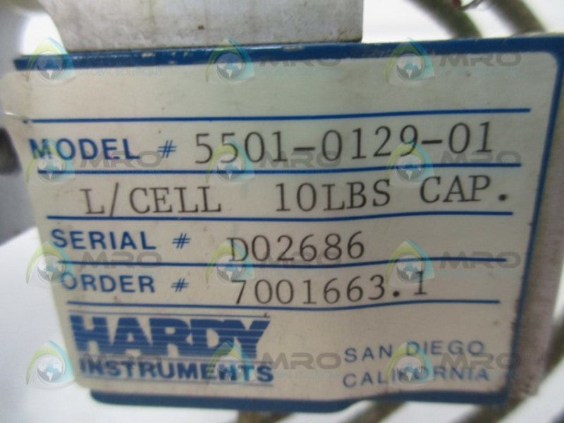 HARDY 5501-0129-01 LOAD CELL  UNMP