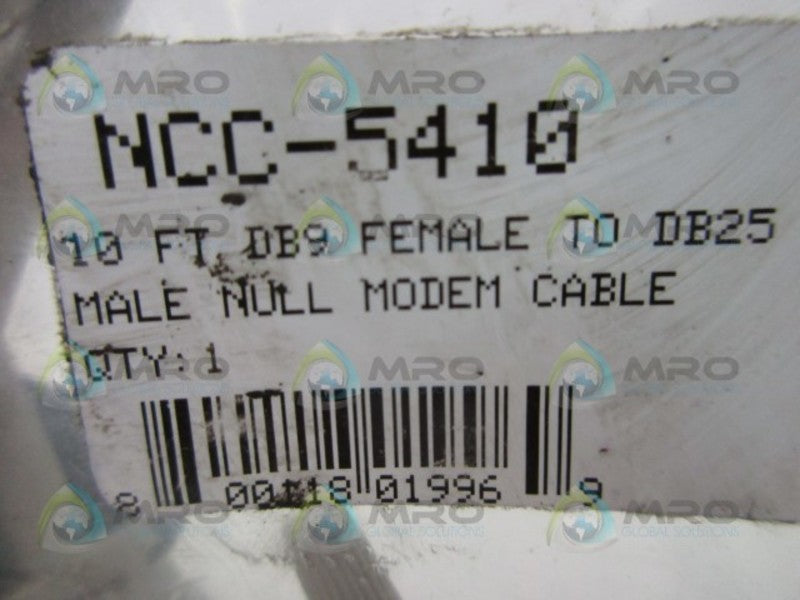 QUEST TECHNOLOGY NCC-5410 MALE NULL MODEM CABLE  NSNP