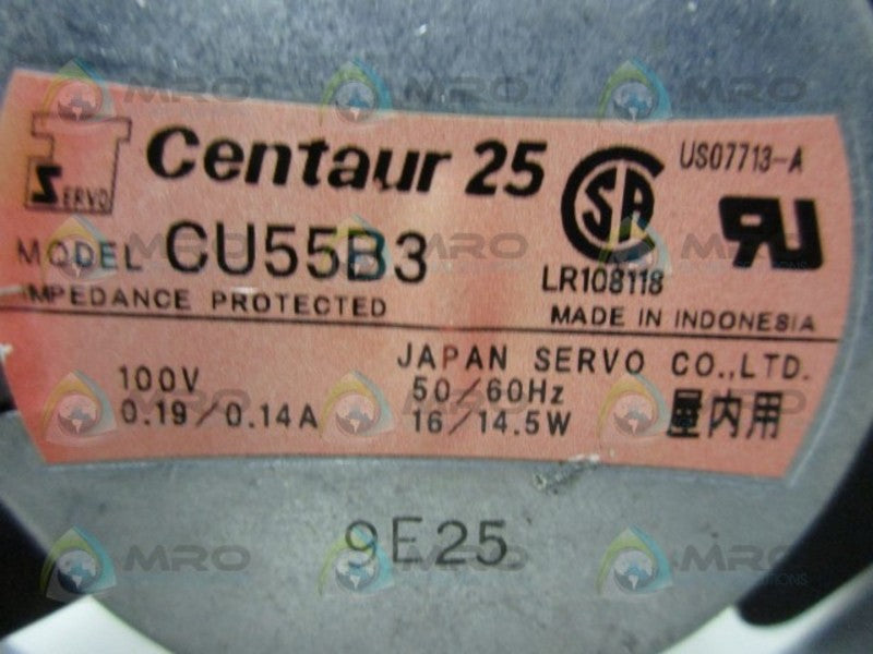 CENTAUR CU55B3 AC AXIAL FAN  UNMP