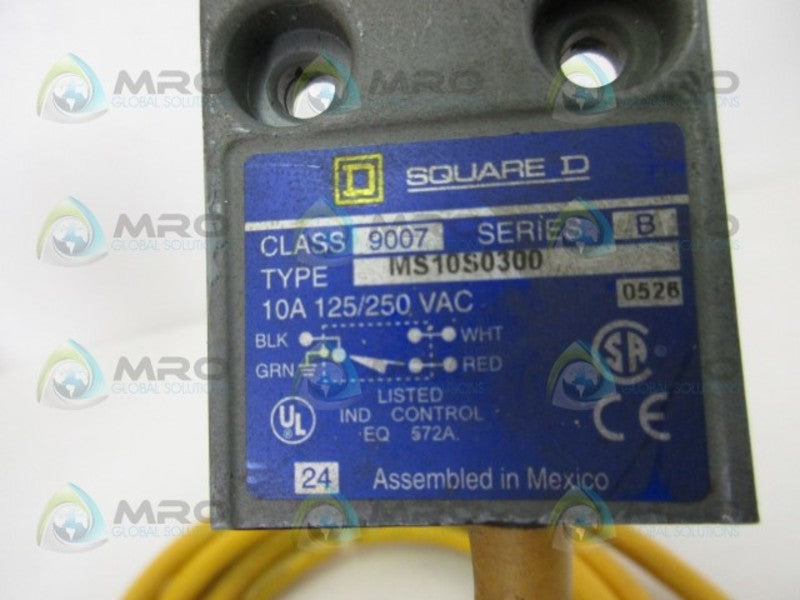 SQUARE D 9007-MS10S0300 LIMIT SWITCH  UNMP