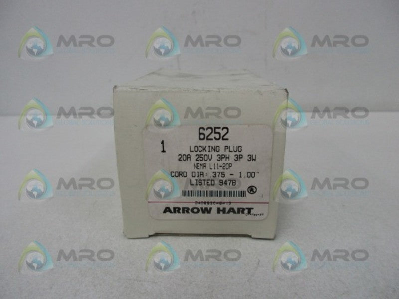 ARROW HART 6252 LOCKING PLUG  NSMP
