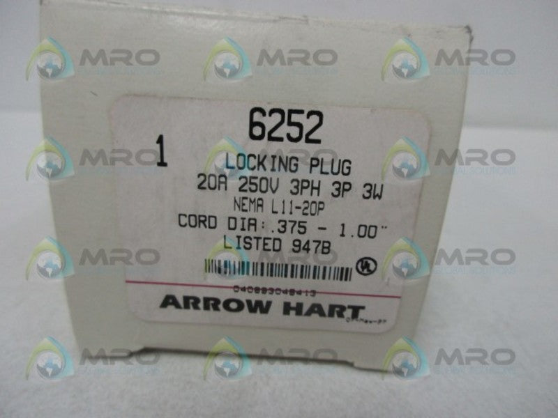 ARROW HART 6252 LOCKING PLUG  NSMP