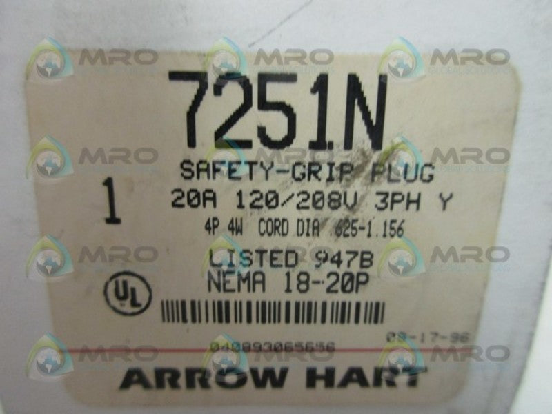 ARROW HART 7251N SAFETY GRIP PLUG  NSMP