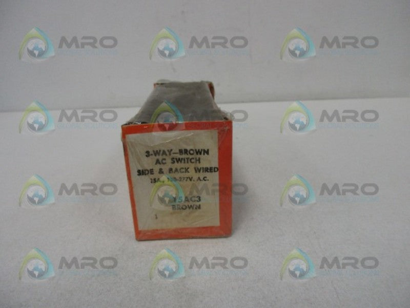 PASS & SEYMOR 15AC3 3-WAY SWITCH  NSMP