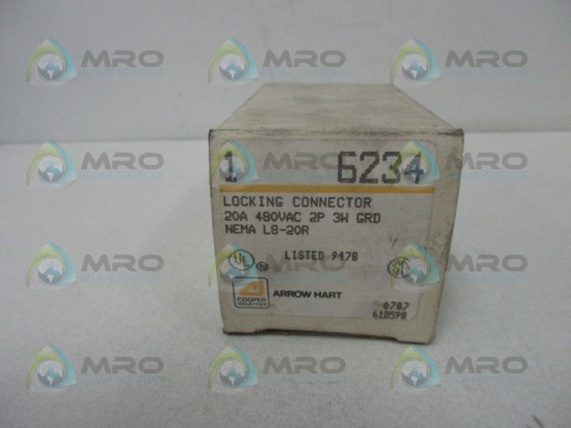 ARROW HART 6234 LOCKING CONNECTOR  NSMP