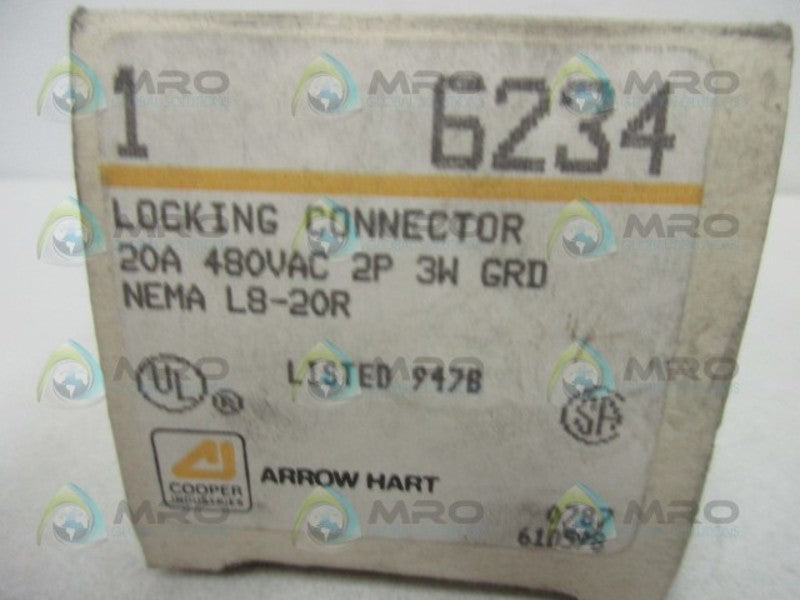 ARROW HART 6234 LOCKING CONNECTOR  NSMP