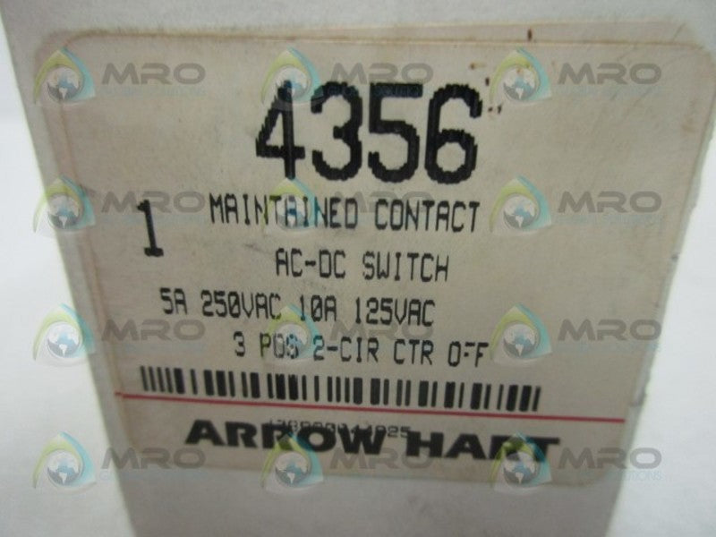 ARROW HART 4356 TOGGLE SWITCH  NSMP