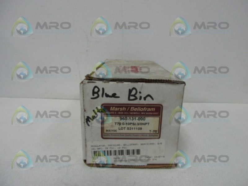 BELLOFORAM 960-131-000 PRESSURE REGULATOR  NSMP