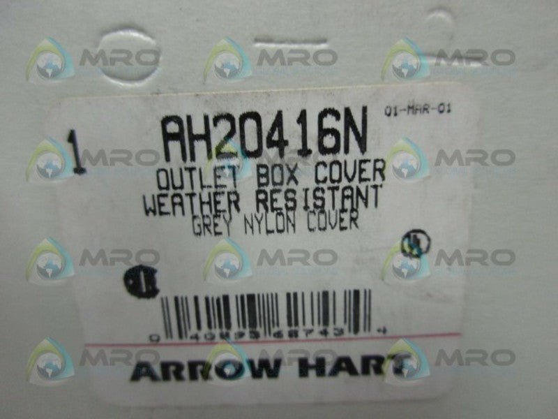 ARROW HART AH20416N OUTLET BOX COVER WEATHER RESISTANT  NSMP