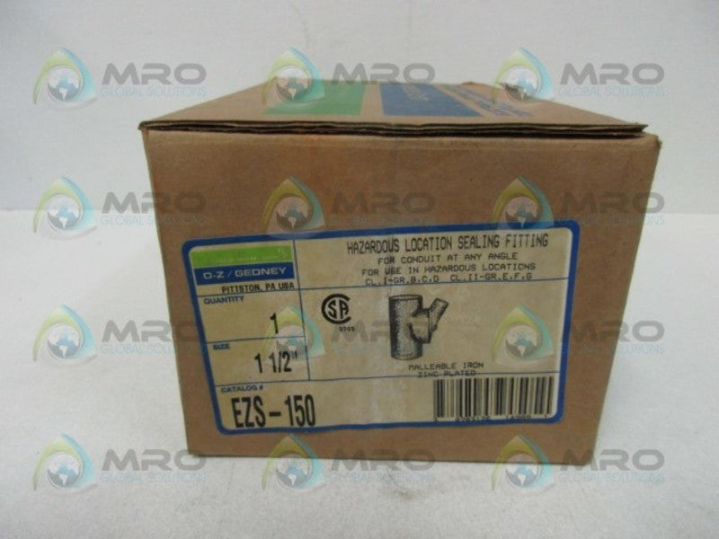 O-Z GEDNEY EZS-150 CONDUIT  NSMP