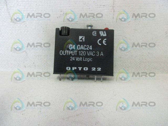 OPTO 22 G4-OAC24 I/O MODULE * USED *
