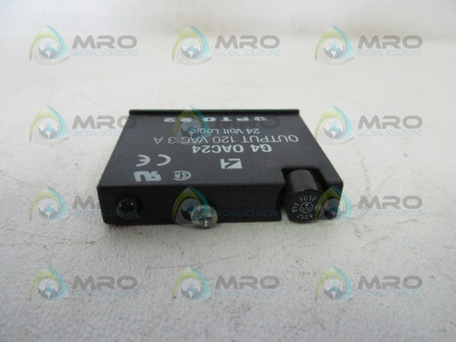 OPTO 22 G4-OAC24 I/O MODULE * USED *