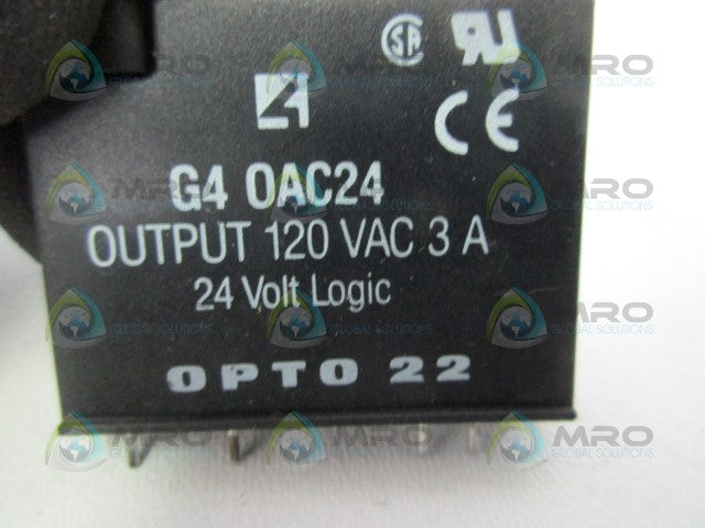 OPTO 22 G4-OAC24 I/O MODULE * USED *