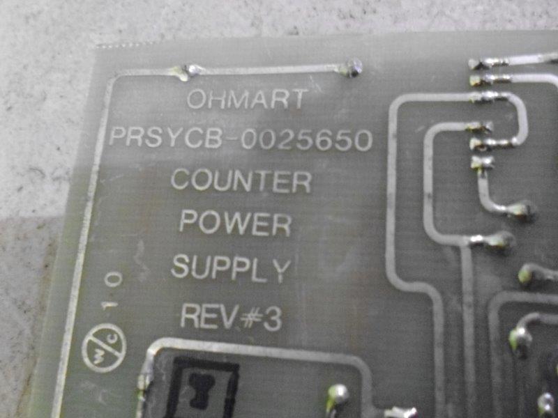 OHMART PRSYC13-0025650 CIRCUIT BOARD