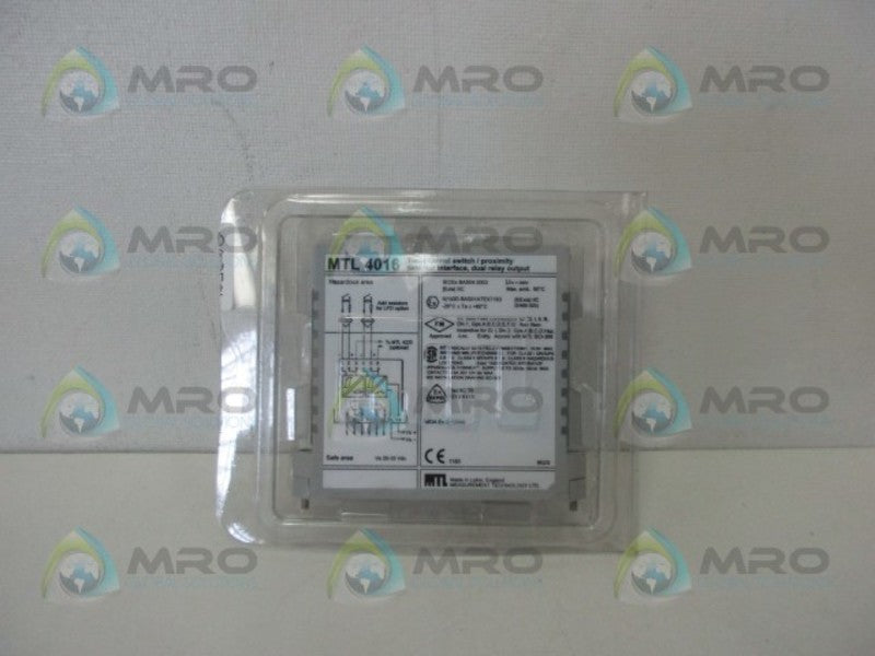 MEASUREMENT TECHNOLOGY MTL4016 PROXIMITY DETECTOR * NEW IN ORIGINAL PACKAGE *