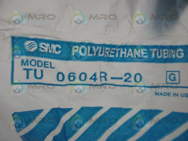 SMC TU-0604R-20 ROLE POLYURETHANE TUBING * NEW IN FACTORY BAG *