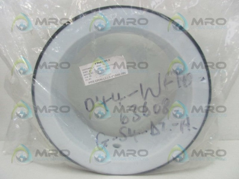 INDUSTRIAL MRO PTFE EPDM LINER 6" * NEW IN FACTORY BAG *
