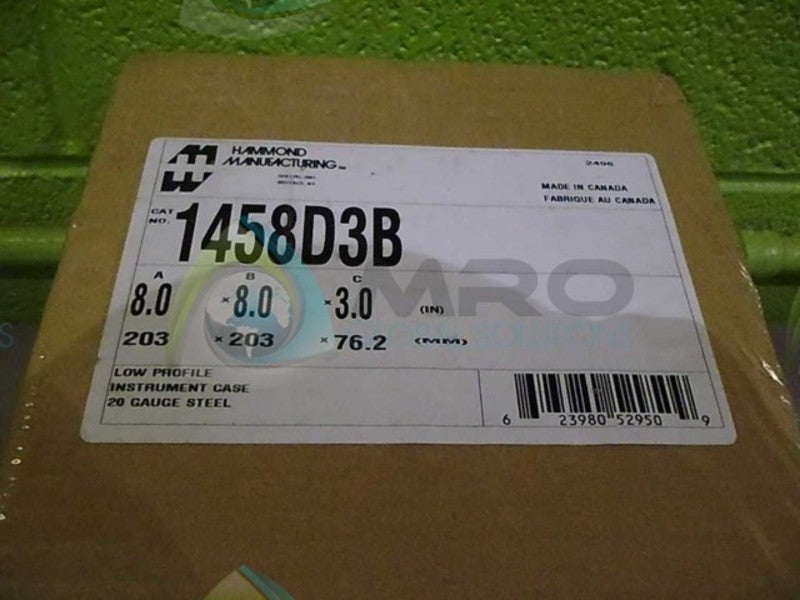 HAMMOND 1458D3B INSTRUMENT CASE * FACTORY SEALED *