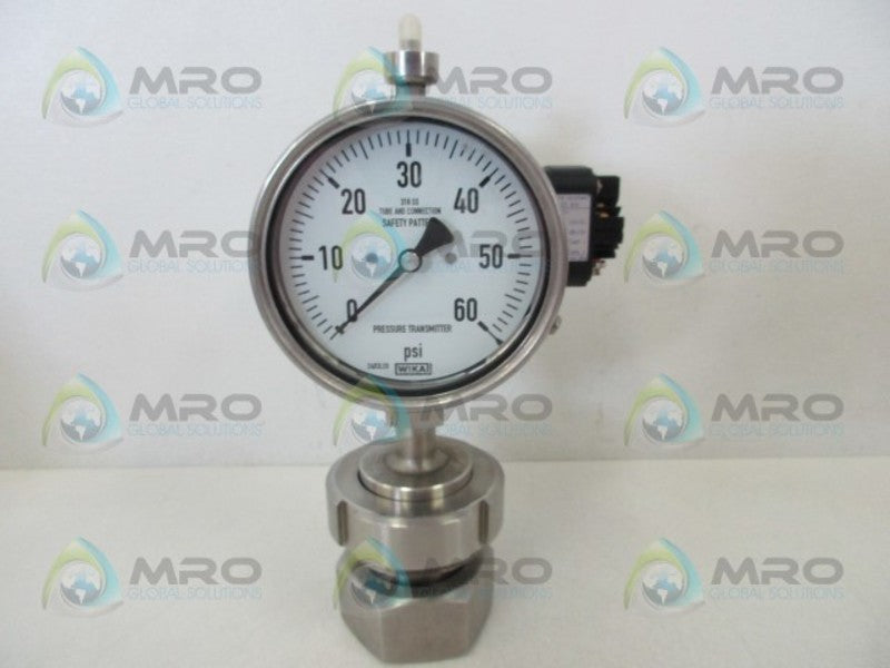 WIKA 232.30.100 PRESSURE TRANSMITTER 0-60 PSI  NSNP