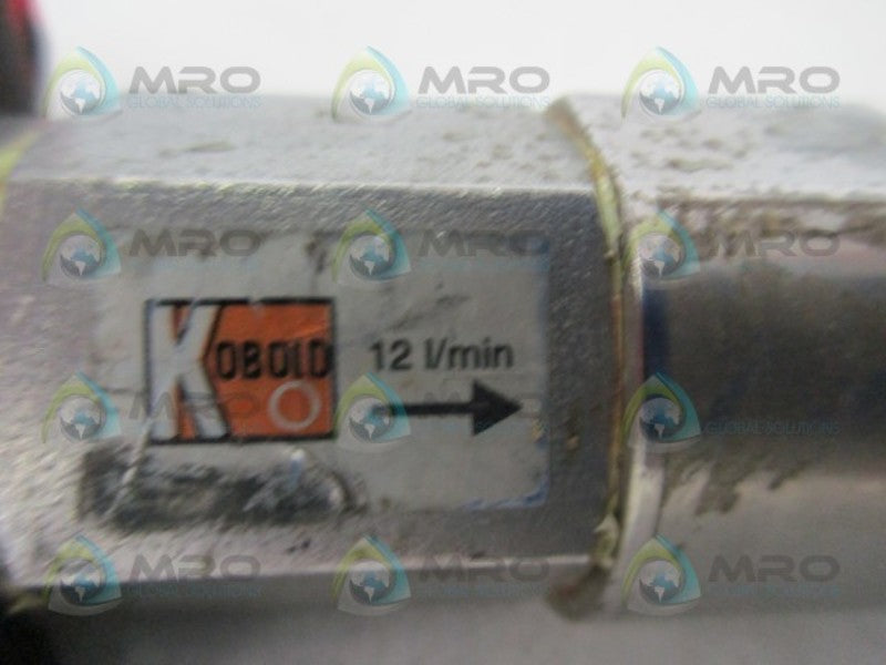 KOBOLD 12I/MIN VALVE  UNMP